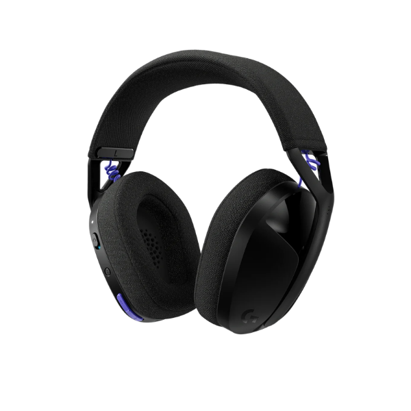 LogitechG321LightspeedWirelessBluetoothGamingHeadset-BlackSideLeft-DokkanTech