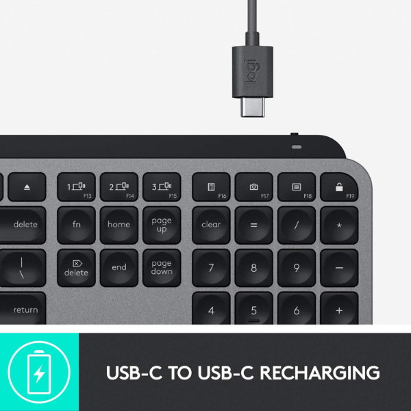 Logitech MX Keys Advanced Wireless Illuminated Keyboard for Mac US/ENGLISH ONLY - DokanTech #