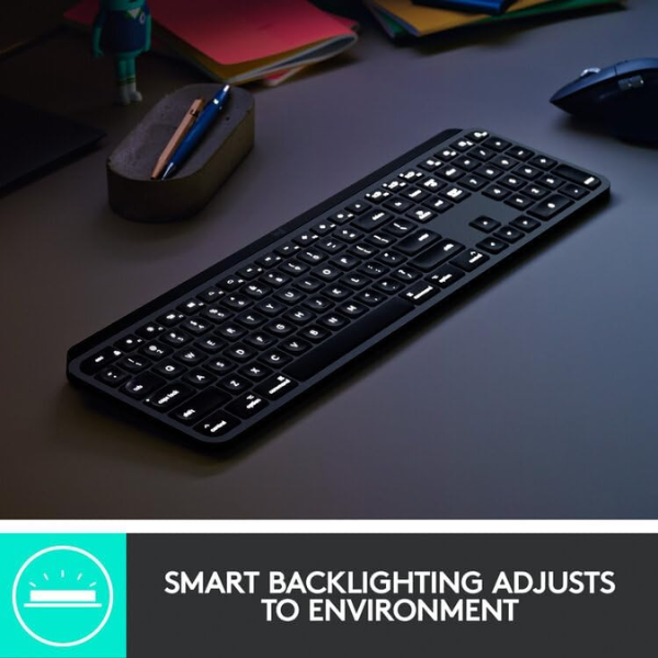 Logitech MX Keys Advanced Wireless Illuminated Keyboard for Mac US/ENGLISH ONLY - DokanTech #
