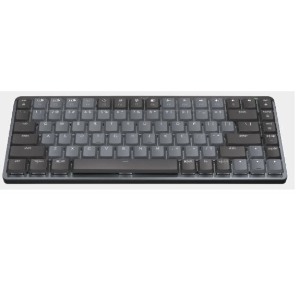 Logitech MX Mechanical Mini Clicky  Switches Wireless Keyboard – Graphite (US)Only- DokanTech #