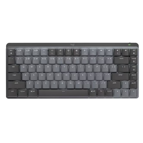 Logitech MX Mechanical Mini Clicky  Switches Wireless Keyboard – Graphite (US)Only- DokanTech #