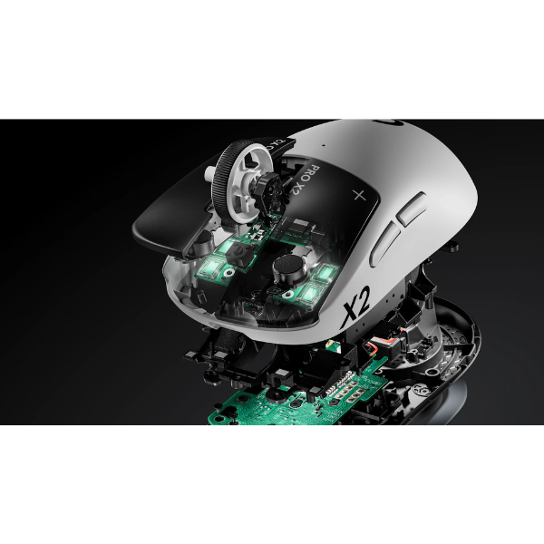 Logitech PRO X2 SUPERSTRIKE - ergonomic profile design