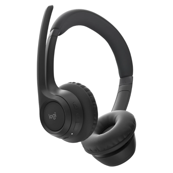 LogitechZone300WirelessBluetoothHeadsetWithNoise-CancellingMicrophone-BlackFull -DokkanTech