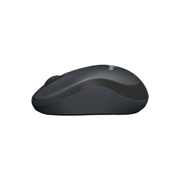 Logitech M221 Wireless Mouse with Silent Clicks - Charcoal Black - Dokkan tech
