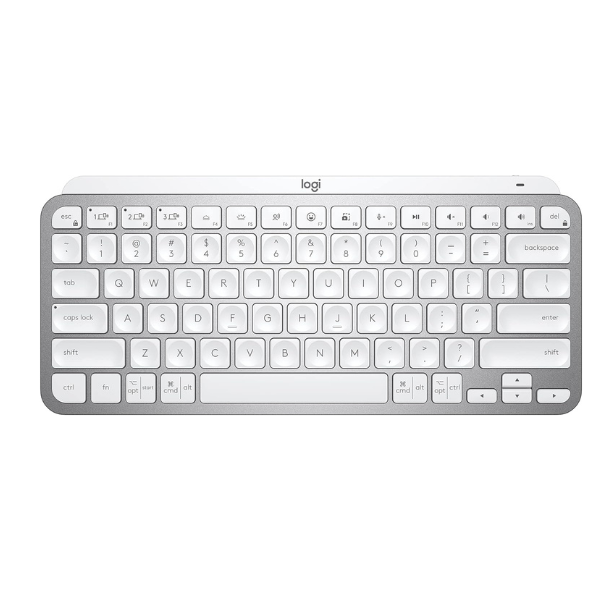 لوحة مفاتيح لوجيتك MX Keys Mini اللاسلكية المضيئة - تخطيط اللغة الإنجليزية