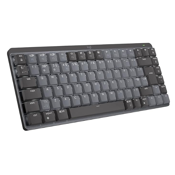 Logitech MX Mechanical Mini Clicky  Switches Wireless Keyboard – Graphite (US)Only- DokanTech #