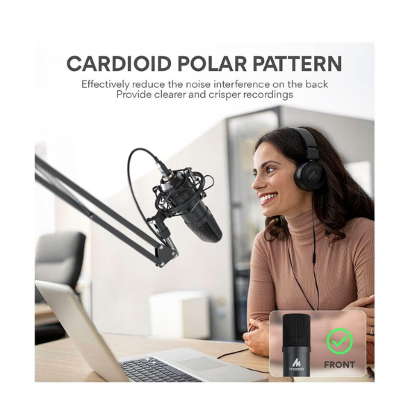 MAONO AU-A04 USB Microphone Kit – Professional Podcasting-dokantech#