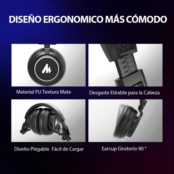 MAONO AU-MH601 Studio Monitoring Headphone - Dokkantech