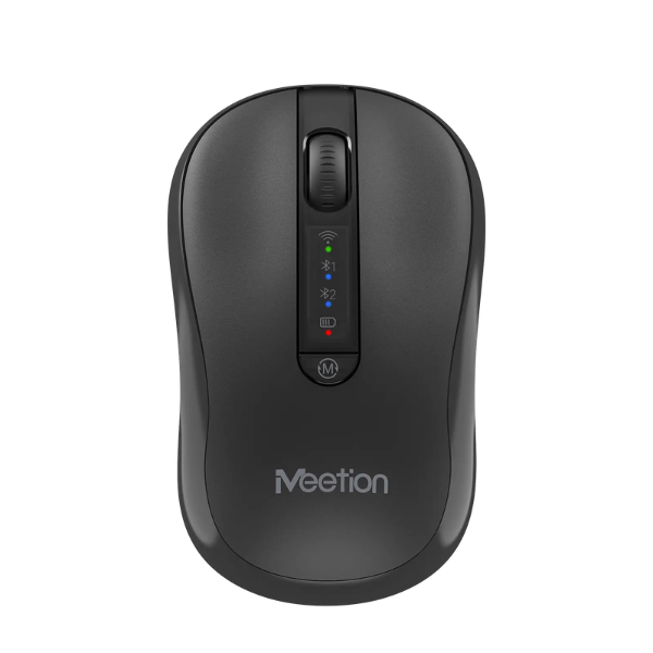 MeetionBTM185RRechargeableWireless2.4G_BlueetoothDual-ModeMouse-Black1 - DokkanTech