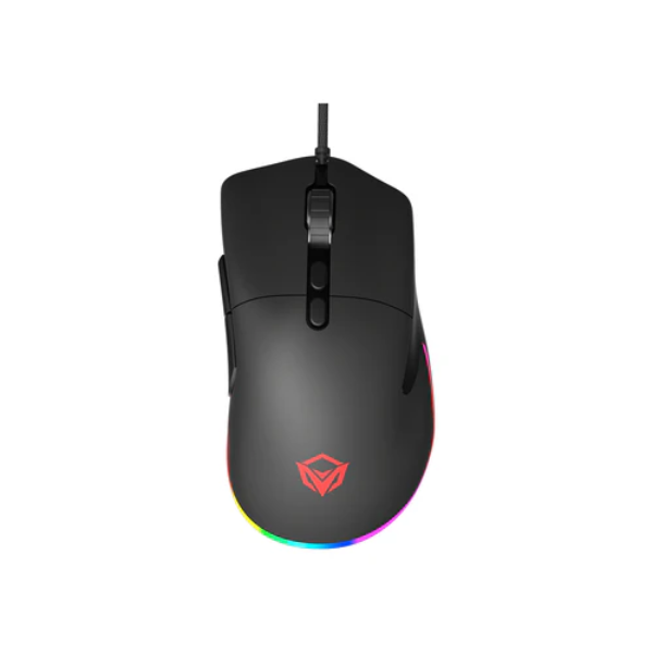 Meetion MT-GM20_2023 RGB Backlight Wired Gaming Mouse - Black-Dokkantech