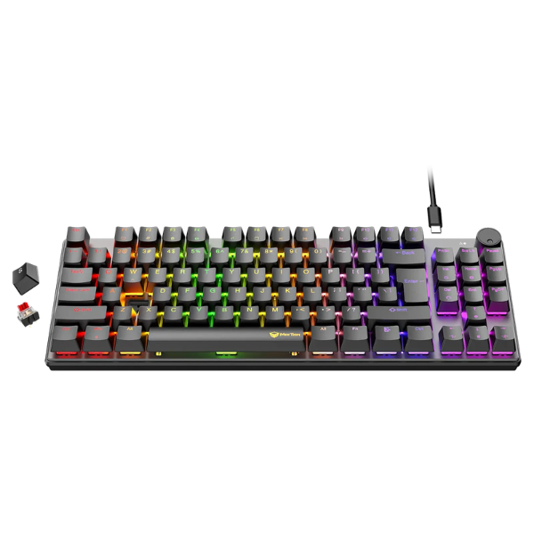MeetionMK008Pro80_RGBHot-swapMechanicalKeyboardTKLAraEn-Black -DokkanTech#