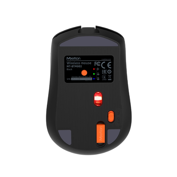 Meetion BTM002 Dual-Mode Wireless & Bluetooth Mouse | Rechargeable- Dokkantech