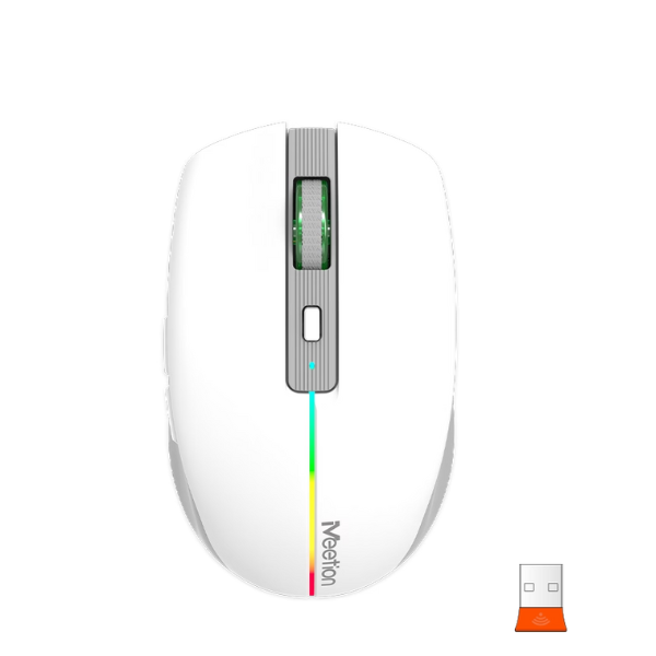 Meetion BTM002 Dual-Mode Wireless & Bluetooth Mouse | Rechargeable- Dokkantech