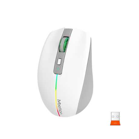 Meetion BTM002 Dual-Mode Wireless & Bluetooth Mouse | Rechargeable- Dokkantech