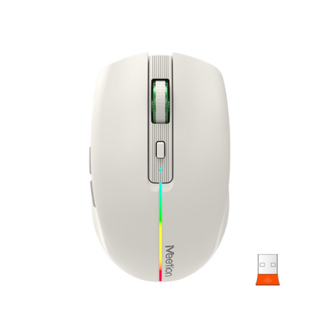 Meetion BTM002 Dual-Mode Wireless & Bluetooth Mouse | Rechargeable- Dokkantech