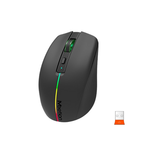 Meetion BTM002 Dual-Mode Wireless & Bluetooth Mouse | Rechargeable- Dokkantech