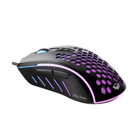 _Meetion GM015 Honeycomb RGB Gaming Mouse – 6400 DPI, Lightweight & Ergonomic DokanTech #
