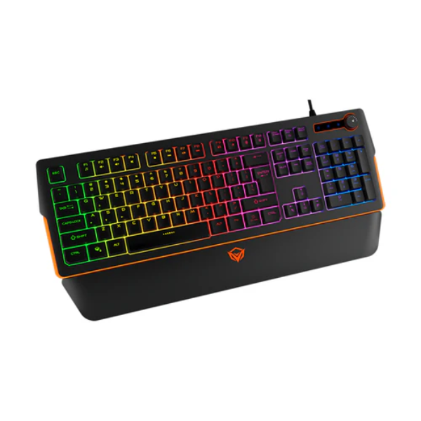 Meetion K9520 RGB Magnetic Wrist Rest Arabic Wired Gaming Keyboard - Dkkantech