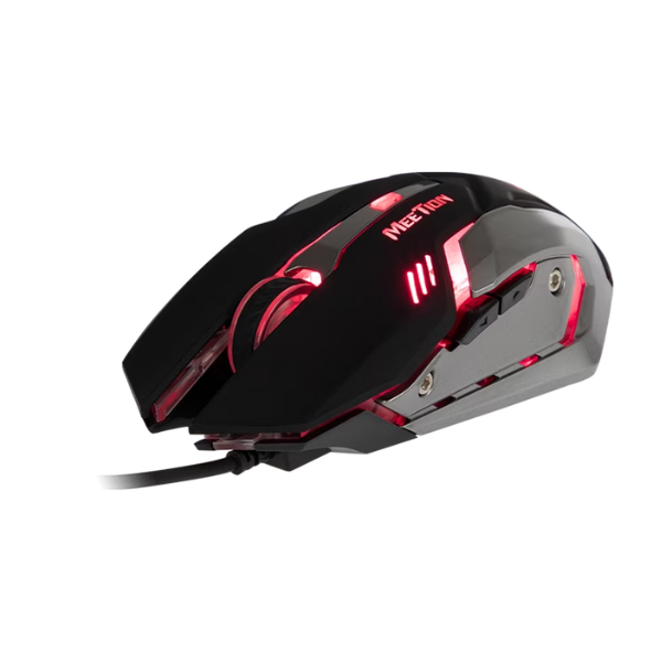 Meetion M915 Wired Gaming Mouse – 2400DPI, RGB Backlit, Ergonomic Design- Dokkantech