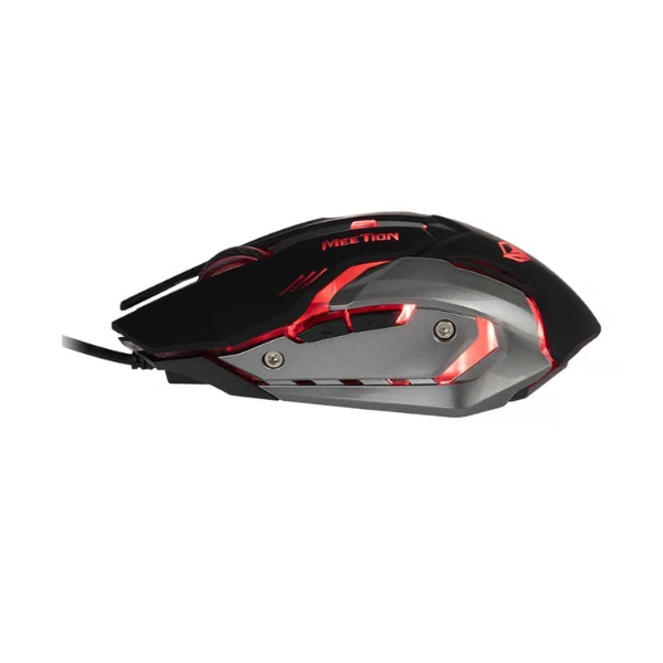 Meetion M915 Wired Gaming Mouse – 2400DPI, RGB Backlit, Ergonomic Design- Dokkantech