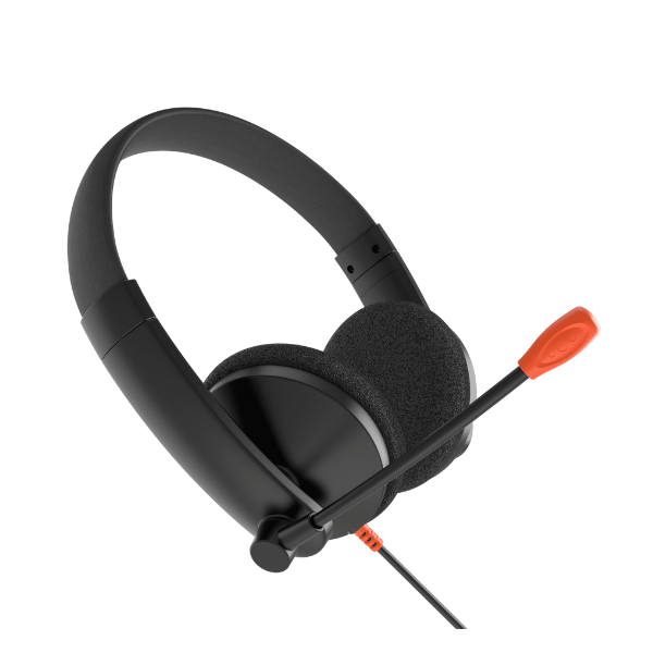 Meetion MT-HP003 Wired Headset with Mic - Dual Ear, Noise Cancelling- DokanTech #