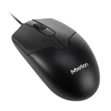 Meetion MT-M360 Wired Mouse | 1000 DPI | Ergonomic Black#- Dokkantech