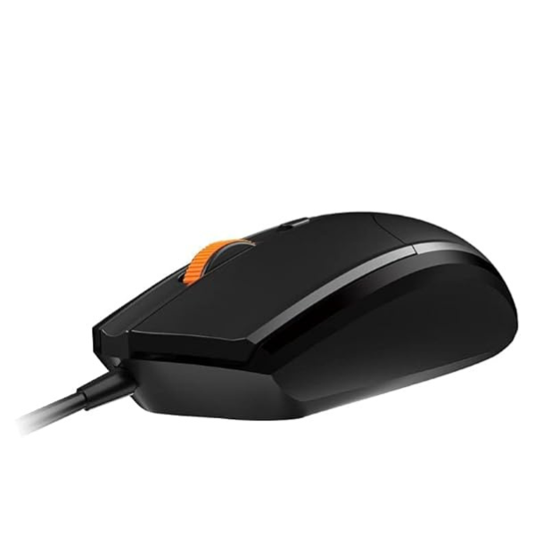 Meetion MT-M362 Wired Mouse – Adjustable DPI, Ergonomic, Black#- Dokkantech