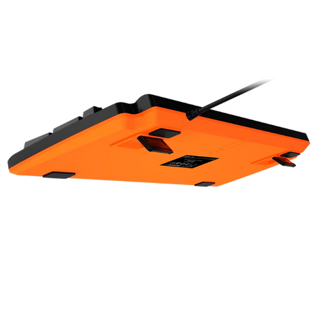 Meetion MT-MK600RD  Red Switch Mechanical Keyboard, Rainbow Backlight, Black & White, Arabic- DokanTech #