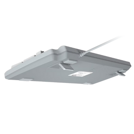 Meetion MT-MK600RD  Red Switch Mechanical Keyboard, Rainbow Backlight, Black & White, Arabic- DokanTech #