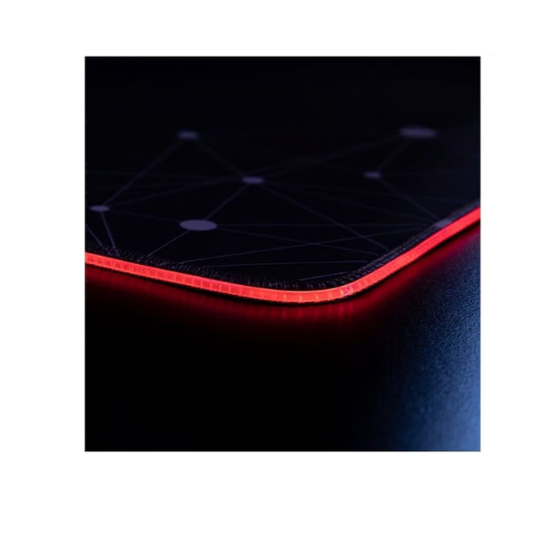 Meetion PD120 RGB Gaming Mouse Pad – Non-Slip Rubber Base, LED Backlit, Plug & Play- DokanTech #