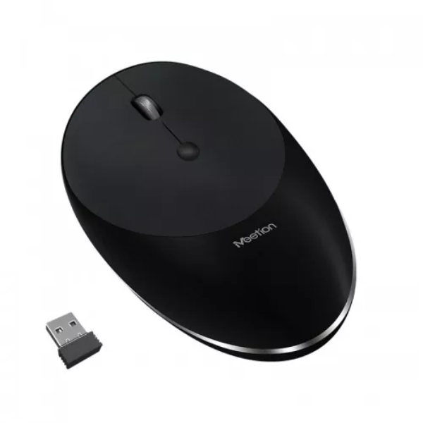 Meetion R600 Rechargeable Wireless Mouse – Space Gray - Dokkantech