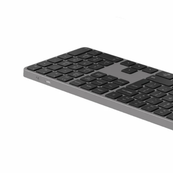 Meetion ikey K230 Wireless and Bluetooth Dual Mode Arabic Keyboard - Black