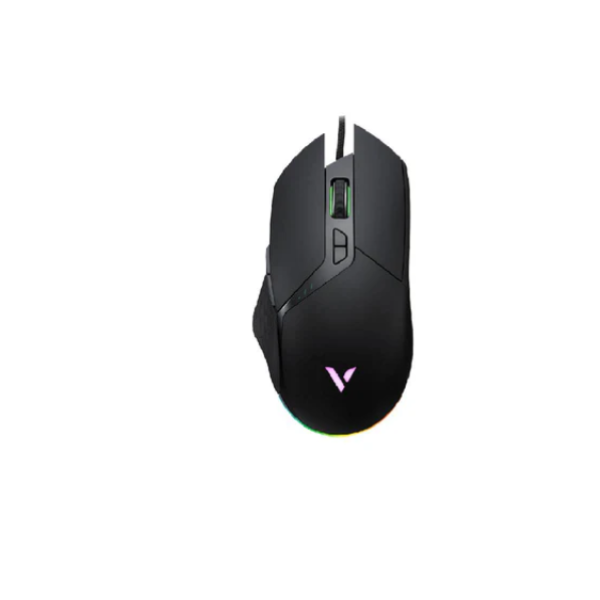 Rapoo V30L Wireless/Wired Gaming Mouse – Black, 12000 DPI, Programmable-dokantech