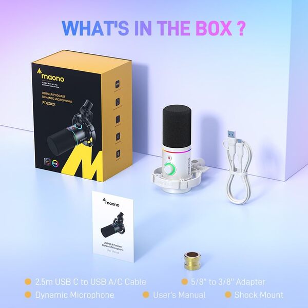 MAONO PD200X USB/XLR Dynamic Microphone