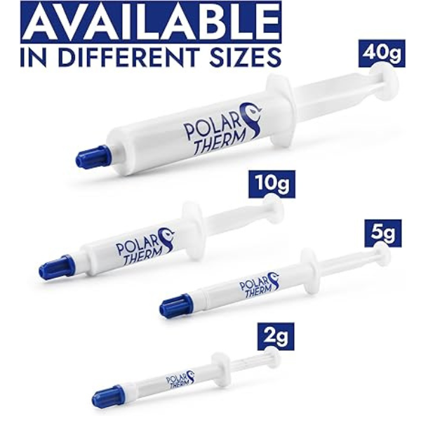 Polartherm X10 2g High-Performance Thermal Paste – Enhanced Cooling for CPU & GPU- DokanTech #