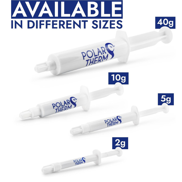 Polartherm X8 Thermal Paste – High-Performance Cooling Compound  (2g, 5g,10g) Sizes for CPUs & GPUs- DokanTech #