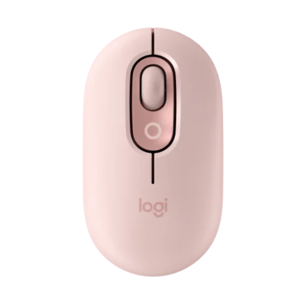 Logitech POP Mouse, Wireless Mouse with Customisable Emojis, SilentTouch Technology, Precision/Speed Scroll, Compact Design, Bluetooth, Multi-Device, OS Compatible - DokanTech #