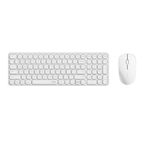 Rapoo 9320M Multi-Mode Wireless Keyboard and Mouse Combo-dokantech