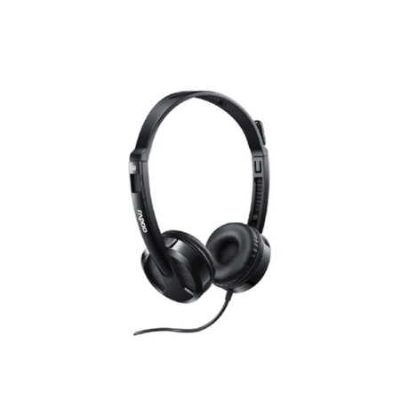 Rapoo H100 3.5mm Wired Stereo Headset - Dokkantech