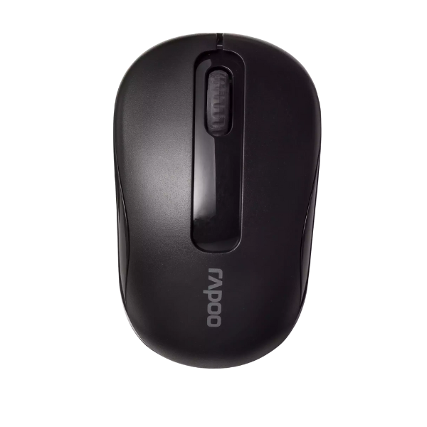 RapooM10PlusOpticalWirelessMouse-Black-dokantech