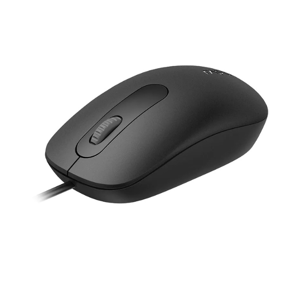 Rapoo N200 Wired Optical Mouse – 1000 DPI, Ambidextrous, Plug & Play#Dokkantech