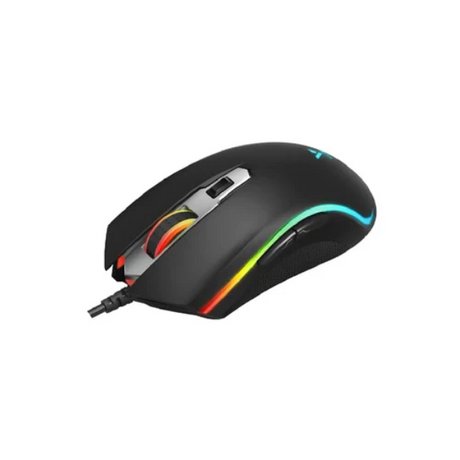 Rapoo V25S Optical Wired Gaming Mouse - Black - Dokkantech