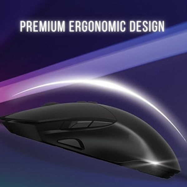 Rapoo V30L Wireless/Wired Gaming Mouse – Black, 12000 DPI, Programmable-dokantech