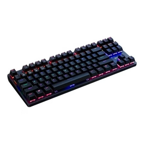 Rapoo V500PRO 87 Mechanical Gaming Keyboard – Blue Switch, Black - Dokkantech