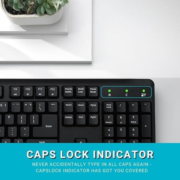 Rapoo X1800PRO Wireless Combo - Black - Dokkantech