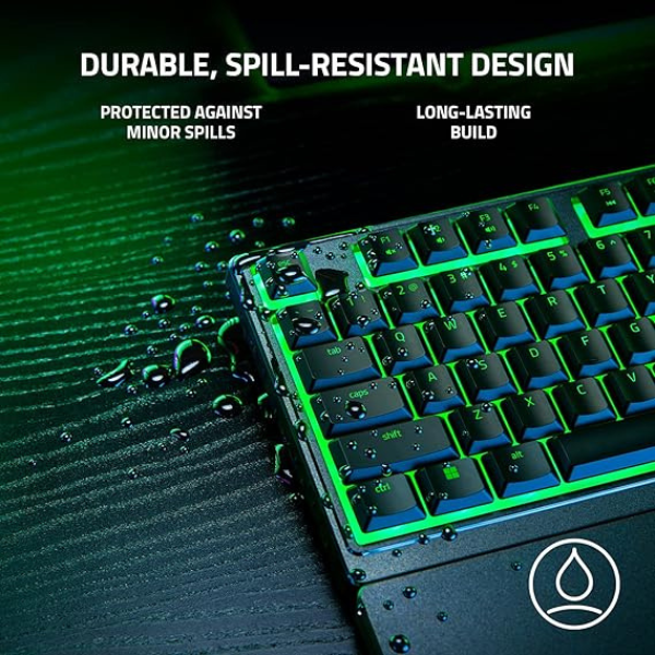 Razer Ornata V3 X – Ergonomic Silent RGB Gaming Keyboard with Wrist Rest- DokanTech #