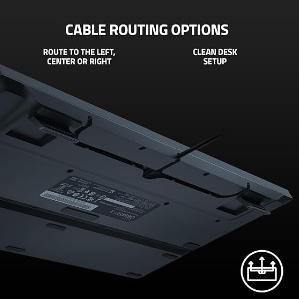 Razer Ornata V3 X – Ergonomic Silent RGB Gaming Keyboard with Wrist Rest- DokanTech #