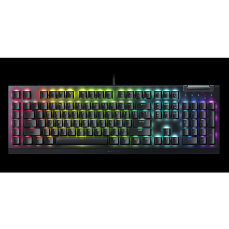 Razer BlackWidow V4 X Mechanical Gaming Keyboard with RGB & Macro Keys-Arabic- DokanTech #