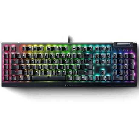 Razer BlackWidow V4 X Mechanical Gaming Keyboard with RGB & Macro Keys-Arabic- DokanTech #