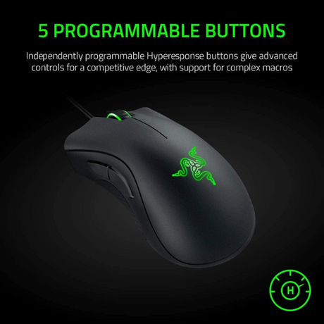 Razer DeathAdder Essential gaming mouse-Dokkantech
